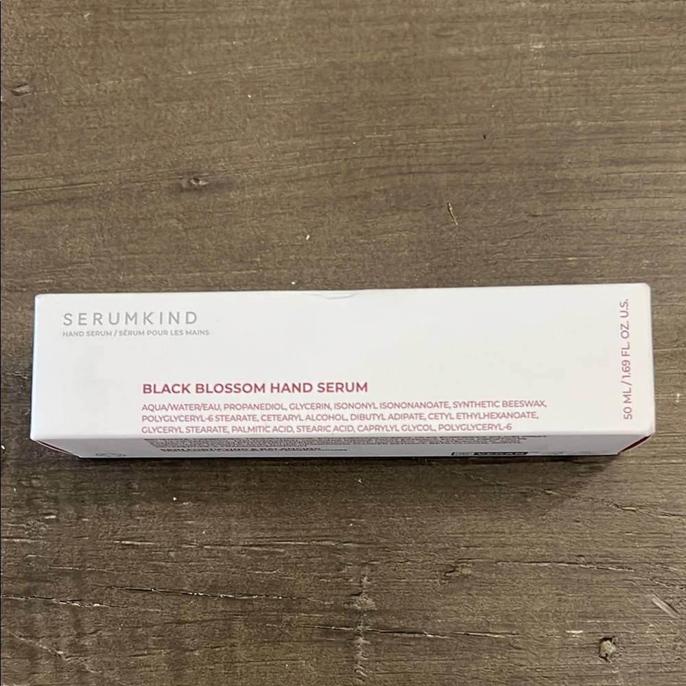 Serumkind Black Blossom Hand Serum Korean Beauty Product Vegan